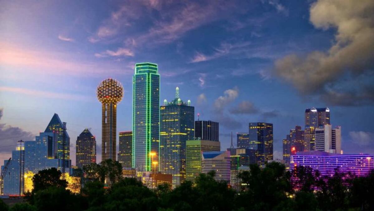 Dallas iluminada