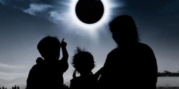 Eclipse solar en San Juan\u002E