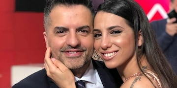 Ángel de Brito y Cinthia Fernández (Foto: Instagram)