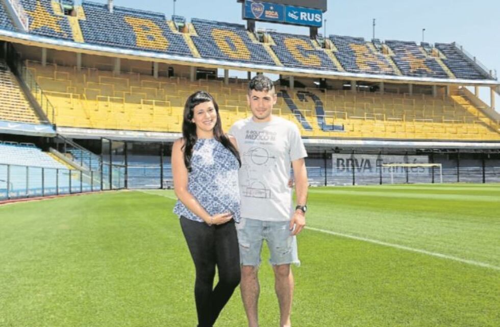 El sueño de casarse en La Bombonera