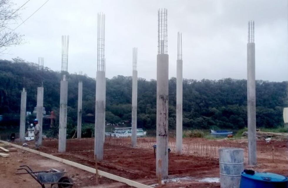 Poco a poco, avanza la construcción de la Terminal Fluvial