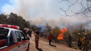 Incendios forestales en diferentes regiones de la provincia de Córdoba\u002E (Foto: Gobierno de Córdoba)\u002E