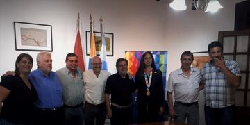 La Leoncita Josefina Rubenacker fue reconocida como deportista destacada de Unquillo\u002E