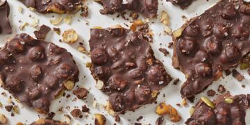 Receta en una AirFlyer: snack de garbanzos y chocolate super facil y saludable