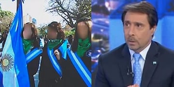Feinmann, indignado por alumnas con el pañuelo verde (Web)