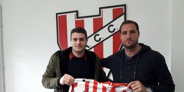 De goleador a goleador\u002E Diego Klimowicz le dio la bienvenido a Pablo Vegetti, el refuerzo que faltaba\u002E