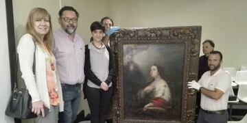 Estiman que antes de fin de año estará en Rosario el cuadro robado en el Estévez