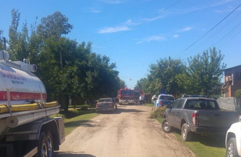 Murió una anciana cuando se incendió su casa en Funes