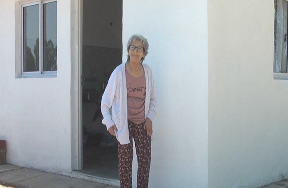Carmencita López se instaló en su nueva casa