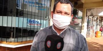 Juan “Cacho” Da Rosa, expresidente de la Asociación de fútbol de Salón de Eldorado\u002E