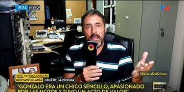 Gustavo Glaria en Cámara del Crimen (captura TN\u002Ecom\u002Ear)