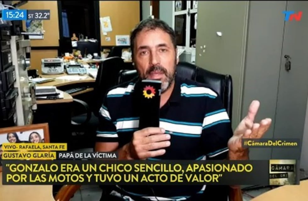 Gustavo Glaría sospecha que uno de los imputados tenía un arma