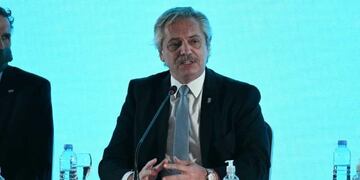 Alberto Fernández en Santiago del Estero\u002E