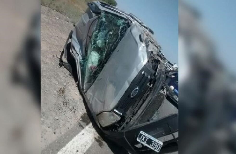 Dos mendocinos chocaron en la ruta 40 en San Juan