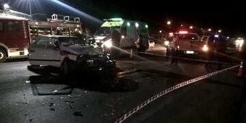 Fuerte accidente de tránsito en la ruta 3 deja 4 heridos