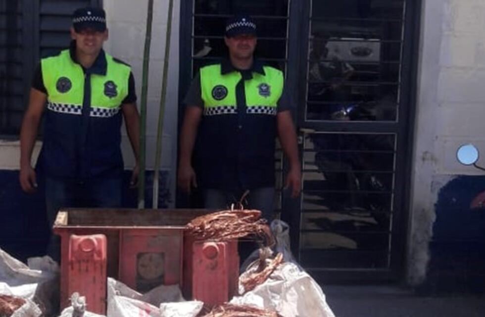 Allanamientos: secuestraron más de 700 kilos de cobre robado