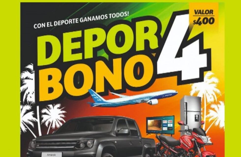 Cuatro clubes de Puerto Iguazú recibieron números del Deporbono para recaudar fondos