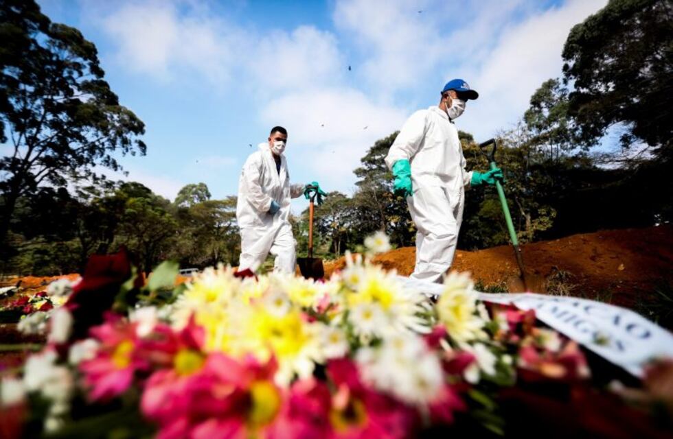 Coronavirus: Brasil superó por primera vez los 1000 muertos en un solo día