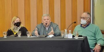 Anuncios del intendente Gustavo Benedetti en Arroyito\u002E