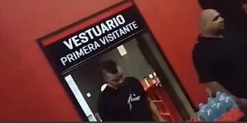 Hallaron un polvo blanco en la previa del clásico\u002E (Twitter)