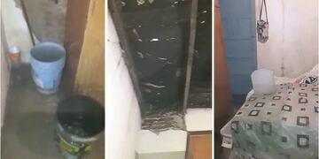 La tormenta en Mar del Plata golpeó a los barrios de la periferia (Foto: Ahora Mar del Plata)