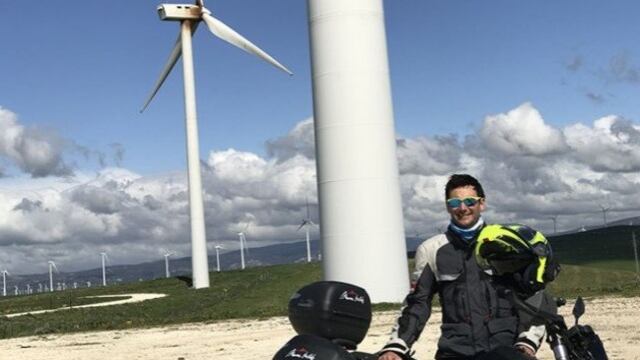 Un mendocino va por el mundo promoviendo los rodados eléctricos