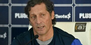 Troglio en conferencia de prensa\u002E