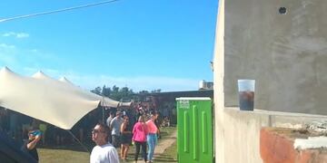 La GUM intervino al amanecer en una propiedad sobre 16 de Enero y Acevedo\u002E (@munirosario)