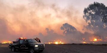 Nuevo incendio en Río IV\u002E