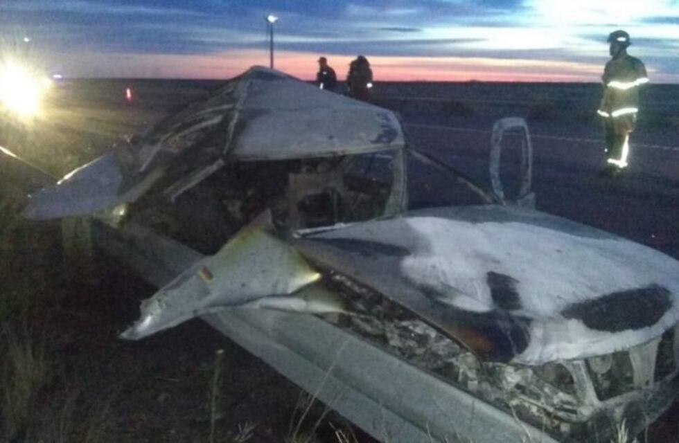 Doble Trocha: otro trágico accidente entre Trelew y Madryn