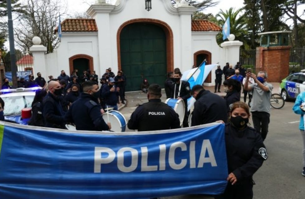 Protestas policiales: Suarez se solidarizó con Alberto Fernández