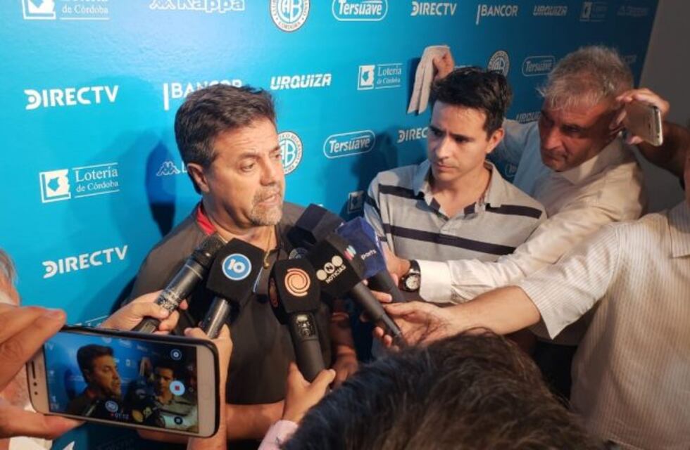 Las primeras palabras de Caruso Lombardi como entrenador de Belgrano