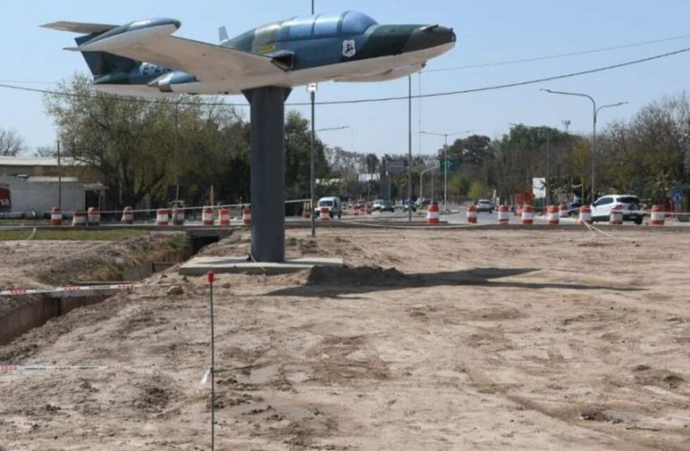 Este viernes habilitarán la renovada rotonda del avión