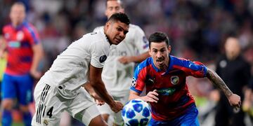 Real Madrid venció 2-1 al Viktoria Plzen checo y se acomodó en la Champions\u002E Foto: REUTERS\u002E