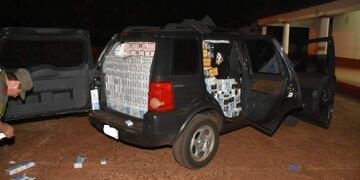 La camioneta contenía 1\u002E500 cigarrillos extranjeros\u002E