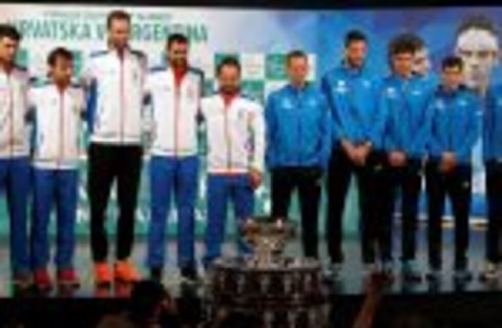 Copa Davis: el viernes Delbonis  enfrentará a Cilic en el primer turno y luego Del Potro jugará contra Karlovic