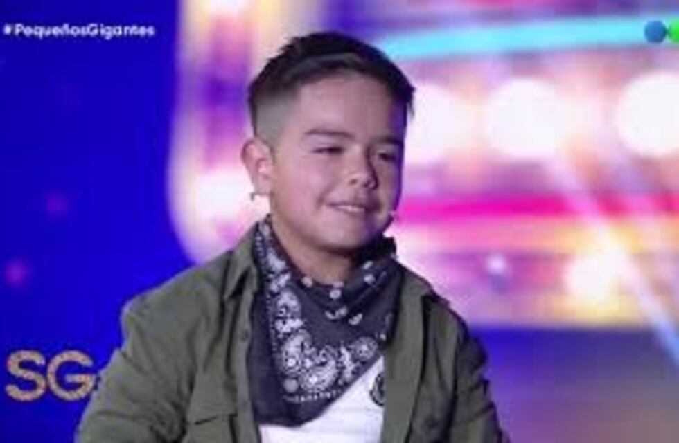 De Malagueño a Susana Giménez: Gonzalo López emocionó al jurado de Pequeños Gigantes