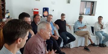 Reunión de la UCR por inseguridad en Rafaela