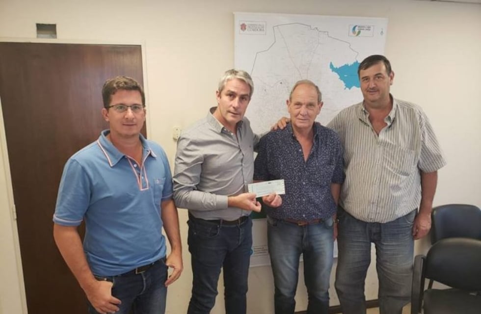 Marcos Juárez: el Consorcio Canalero recibió fondos de la provincia