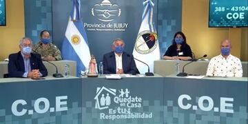 Informe N° 187 del COE Jujuy