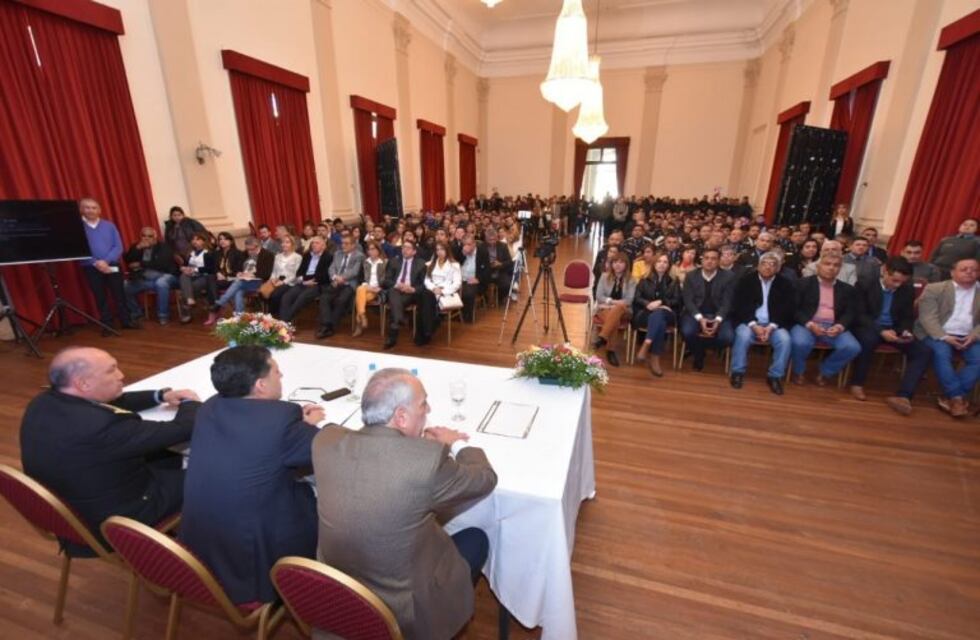 El gobierno lanzó su "Plan Estratégico de Seguridad"