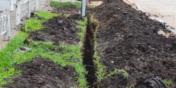 Instalación de gas natural