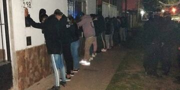 La policía desbarató tres encuentros entre el viernes 10 y el domingo 12 de julio\u002E (Archivo)