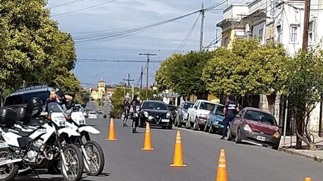Controles aleatorios y sorpresivos en la ciudad de Cosquín. (Foto: Municipalidad de Cosquín).