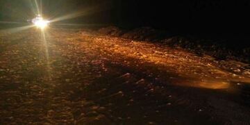 Concejal de Pérez publicó un video mostrando la falta de iluminación en la curva de la muerte. Imagen ilustrativa