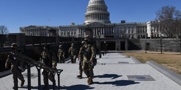Aumentan la seguridad en el Capitolio ante un "posible complot" de seguidores de Donald Trump.