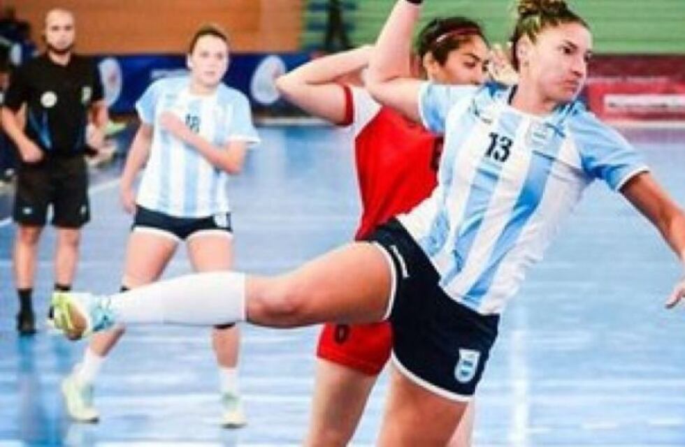 La cordobesa Giuliana Gavilán, convocada al seleccionado argentino de handball