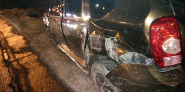 Los daños fueron evidentes en la carrocería del vehículo\u002E