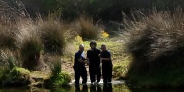 Manuel Espinoza fue hallado sano y salvo\u002E Foto: Policía de San Luis\u002E