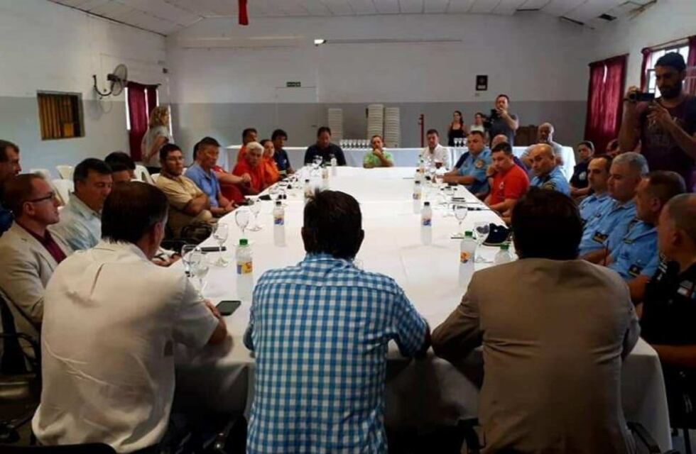 Intendentes de Sierras Chicas se reunieron para enfrentar los riesgos climáticos de la temporada